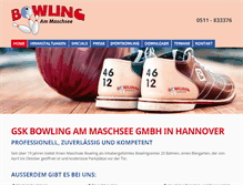 Tablet Screenshot of bowlingammaschsee.de